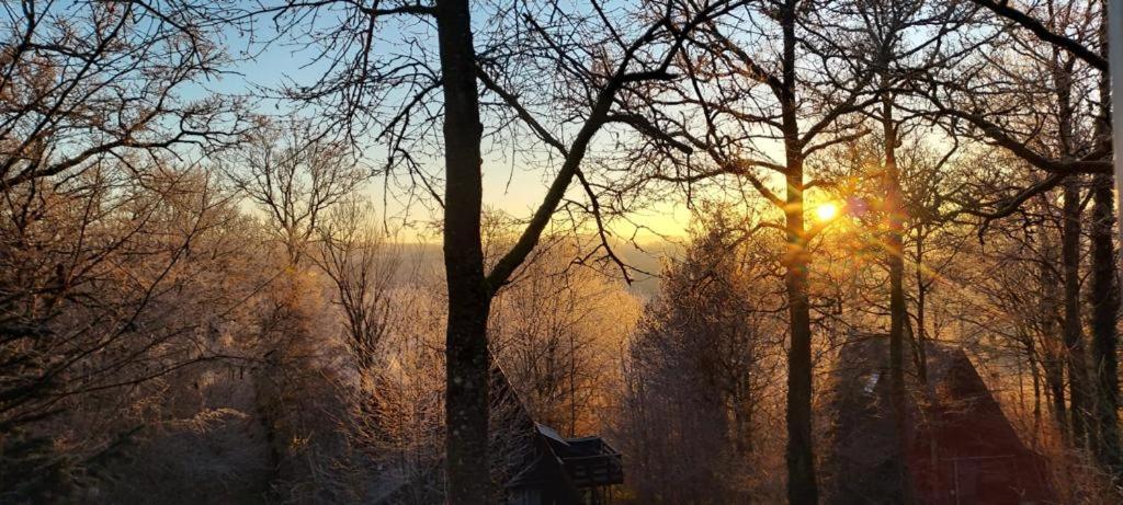 Het Boshuisje In Durbuy Villa Eksteriør bilde