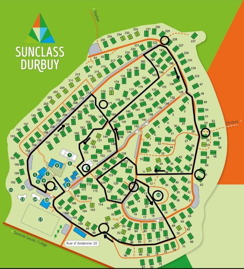 Het Boshuisje In Durbuy Villa Eksteriør bilde