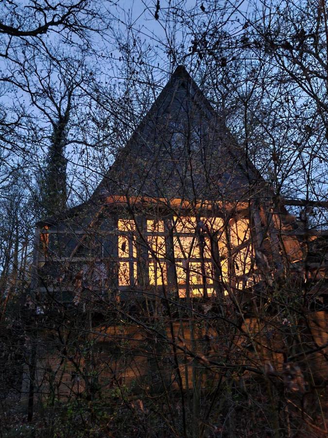Het Boshuisje In Durbuy Villa Eksteriør bilde